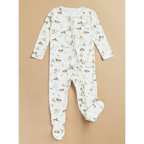 Duckling Family Footie in Beige | Tullabee