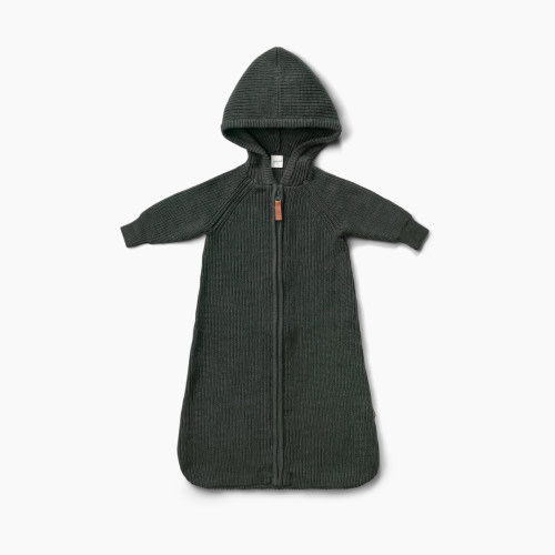 Goumi Kids Mountain Collection Organic Cotton Knit Wearable Blanket - Pine, NB