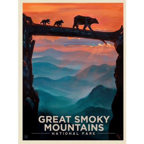 Great Smoky Mountains National Park: Bear Crossing-KC