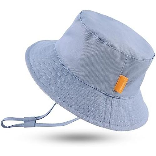 Cotton Baby Sun Hat Infant Toddler Boys Girls Bucket Hats Summer Sun Protection Kids Beach Caps