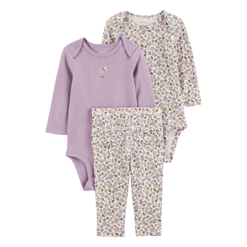 Baby 3-Piece Floral Little Character Set - Carter's | Carter's