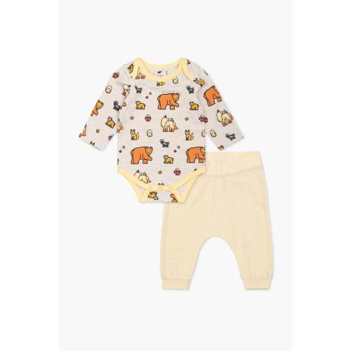 Jack + Jill Bodysuit Groove Pants Bundle - Organic Baby Clothes - Monica + Andy