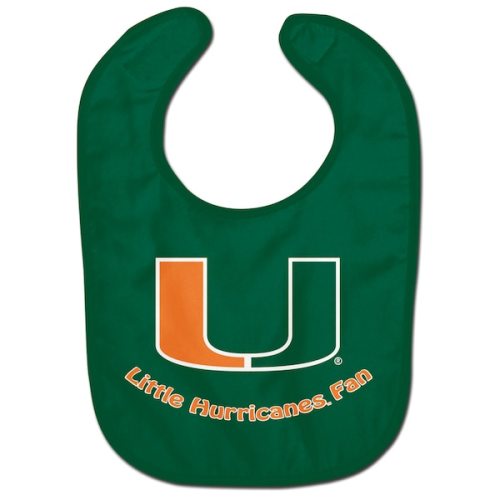 Newborn & Infant WinCraft Miami Hurricanes Mini Fan All-Pro Baby Bib