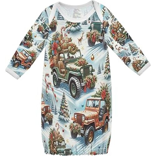 Baby Boy Girl Sleepsuit Cotton Sleeper Gown Nightgowns Clothes