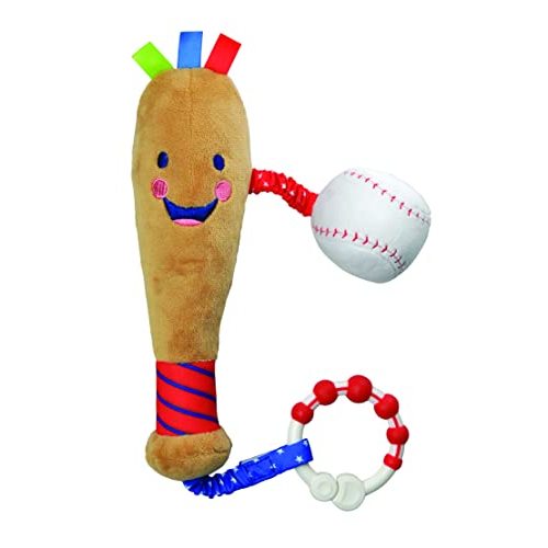 Little Sport Star Newborn Baby Baseball Toy | Ideal Toy from Birth to 12 Months | Multi Sensory Toy | Extra Sensory Features for Babies | Part of The Collection for Babies
