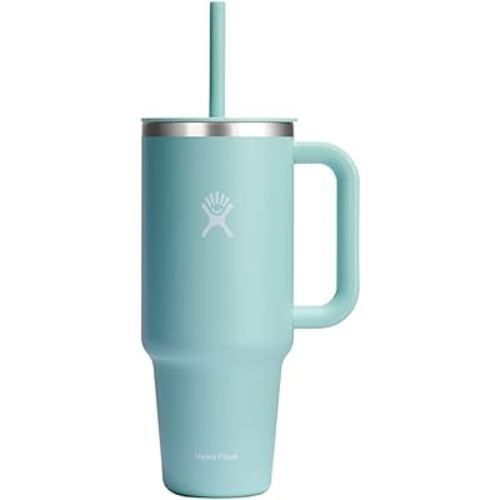 Hydro Flask Travel Tumbler Stainless Steel Insulated Cup with Lid and Straw for Cold Water and Drinks for Sports, School, Work, Car, Travel and Weekends