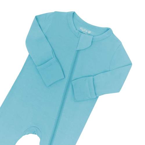 Zippered Romper in Makai