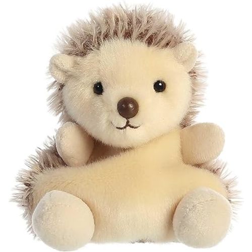 Aurora® Adorable Palm Pals™ Hedgie Hedgehog™ Stuffed Animal - Pocket-Sized Play - Collectable Fun - Brown 5 Inches
