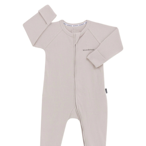 Bonds Wide Needle Rib Zippy | Baby Baby Coverall | BWJ9A