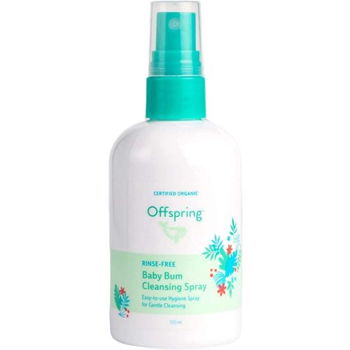 Amazon.com: Offspring Baby Bum Spray - Rinse Free, Organic and All-Natural Hygiene Wash with Aloe and Lavender for Gentle Cleaning of Diaper Area Rinse-Free Baby : Baby