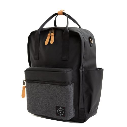 Product of The North - Elkin Sustainable Diaper Bag - Black
