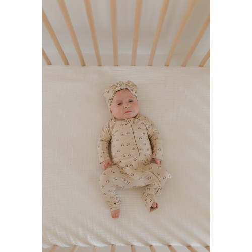 Bamboo Zip Pajamas | Flora