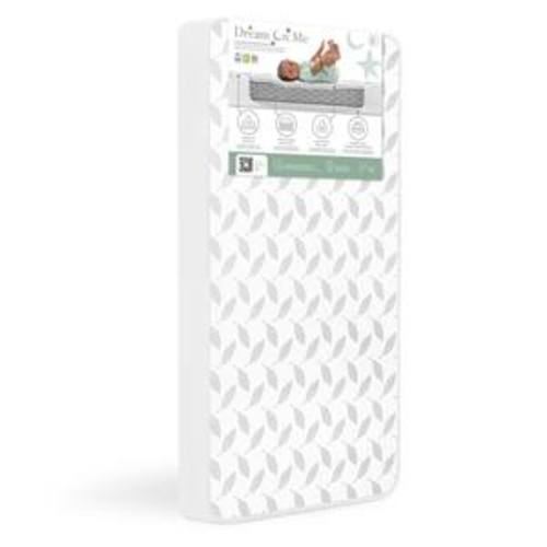2-in-1 Breathable 132-Premium Coil Inner Spring Standard Crib And Toddler Mattress