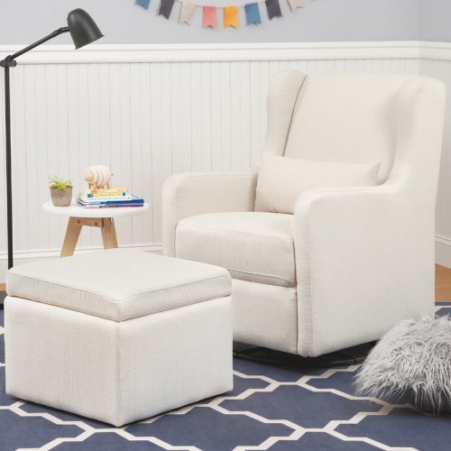 Adrian Swivel Glider and Ottoman