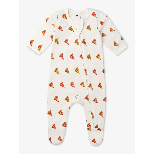 Pizza Zipper One-Piece - 3-6m
