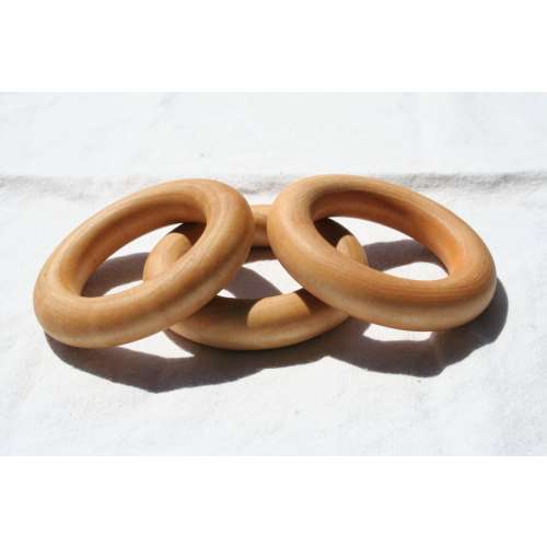 Wooden Ring - Set of Three - Essential Montessori