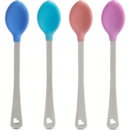 Munchkin® White Hot® Safety Baby Spoons, 4 Pack