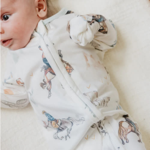 Zip-Up Footie Pajama - Boone