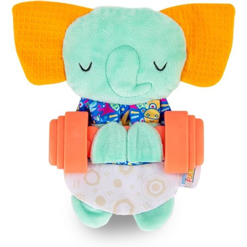 BEBE FUERTE Move & Groove Crinklie Elephant by Robin Arzon - Baby Crinkle Toys - Sensory Toys for Fine Motor Skills - Baby and Toddler Gifts for Ages 0 Months and Up