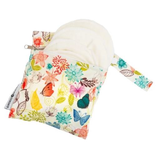 Organic Washable Breast Pads 8 Pack | Reusable Nursing Pads