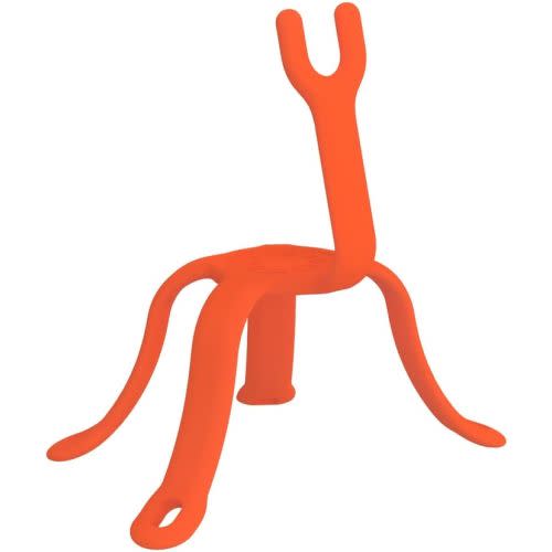 PopSockets Flexible Phone Mount & Stand, Phone Tripod Mount, Universal Device Mount - Tangerine