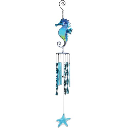 Sunset Vista Design Studios Beach Collection Wind Chime, Sea Horse
