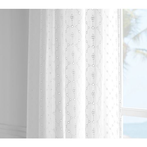 Eyelet Sheer Curtain