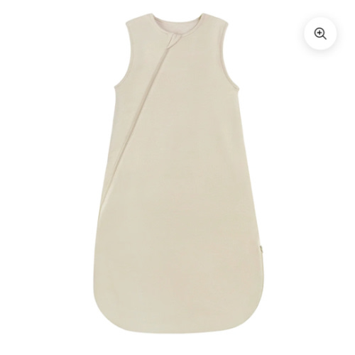 Organic Sleeveless Sleeping Sacks For Toddlers 1.0 TOG - Khaki