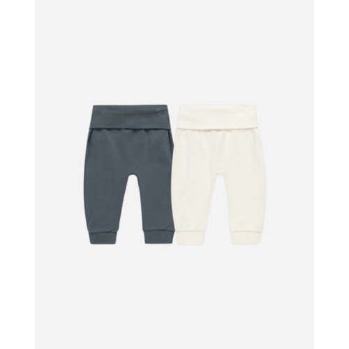 Baby Pant Set || Indigo, Ivory