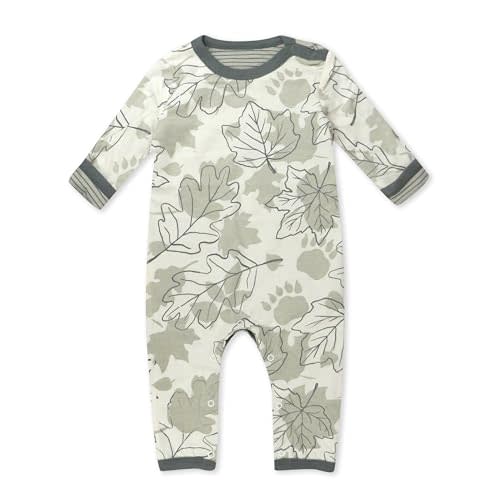 HonestBaby unisex-baby Reversible Coverall Organic Cotton