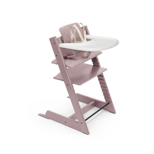 Stokke Tripp Trapp Wood High Chair with Tray: Classic Scandinavian Design