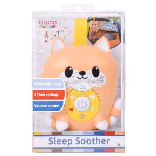 Hopscotch Lane Fox Soother, Orange - Baby and Toddler 0 Months+, Unisex