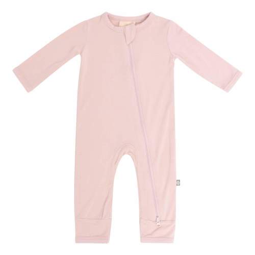 Zippered Romper in Blush 3-6m or 6-12m