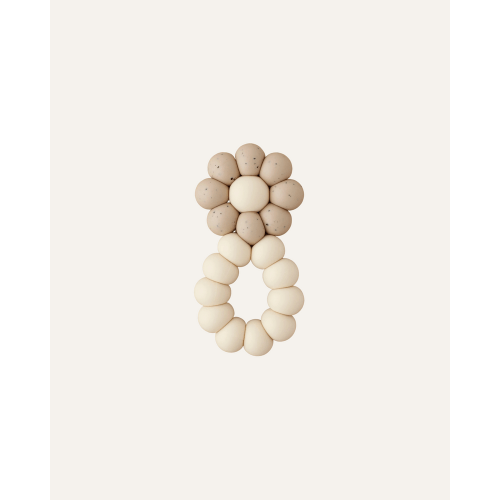 CHAMOMILE FREEZER TEETHER o/s / speckled vanilla