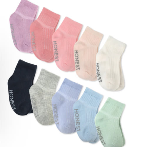 Multipack Cozy Socks Sustainably Made for Baby & Toddler | Honest Baby Clothing