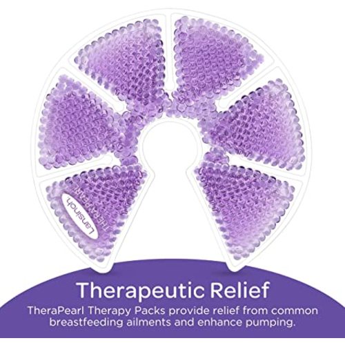 Lansinoh TheraPearl Breast Therapy Pack, Breastfeeding Essentials, 2 Pack - 2 Count (Pack of 1)