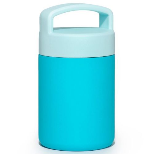WeeSprout Insulated Stainless Steel Lunch Thermos, for Hot & Cold Foods - 12 oz, Blue