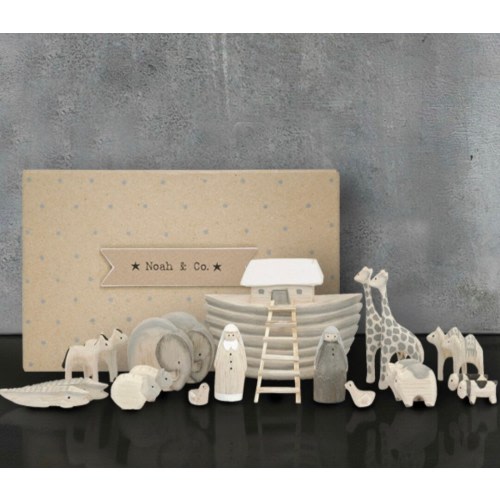 Noah’s Ark Set, Wooden, Bible, biblical stories, christening, naming gift, new baby, 1st birthday present, christmas gift, two by two