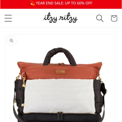 Travel Diaper Bag - Dream Weekender™ Hospital Bag | Itzy Ritzy®