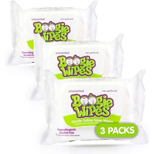 Boogie Wipes Boogie Wipes, Unscented, 90 Count