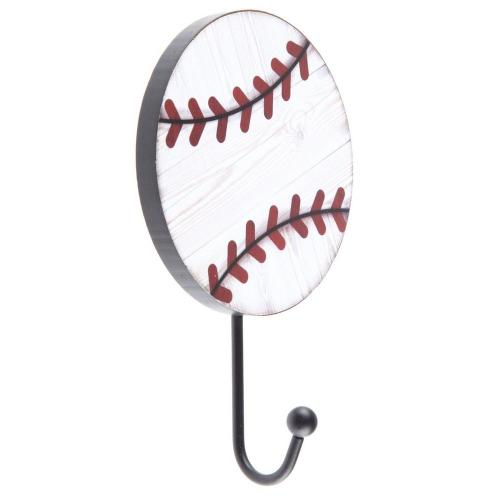Baseball Wood Wall Hook