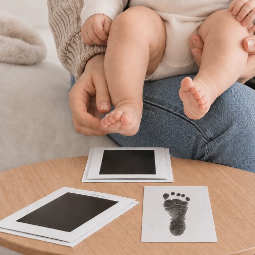 4-Pack Mess-Free Baby Hand & Footprint Kit - No Ink On Baby's Skin | Little Treasures