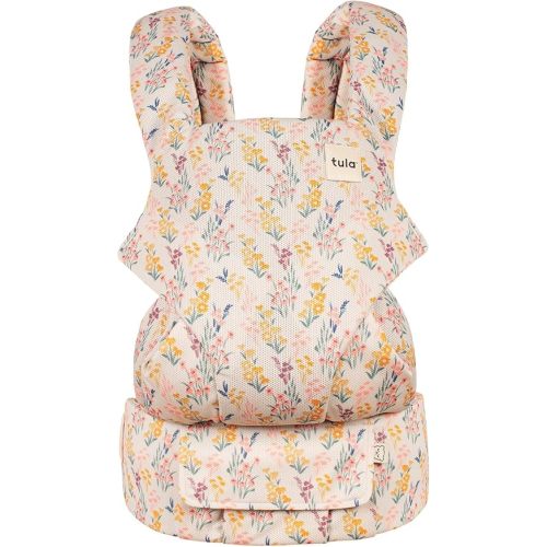 Baby Tula Explore Carriers - Breathable Baby Carrier Newborn to Toddler - Adjustable Toddler Carrier - Multiple Ergonomic Positions Front and Back - Ergonomic Fit for 7-45 lb - Mesh, Daisy Chain