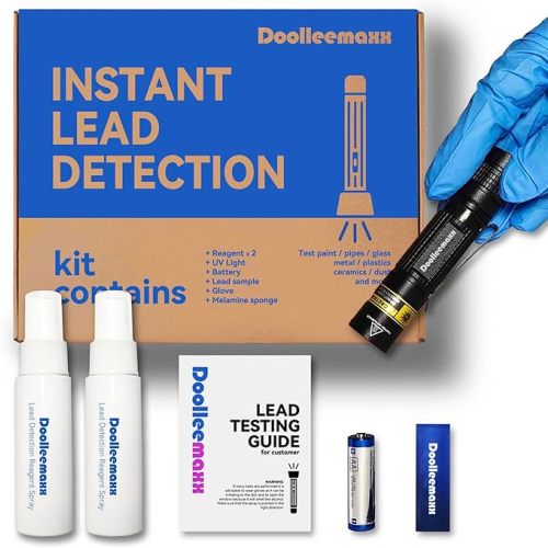 Lead Test Refill | Up to 4800 Uses| Lead Test Kit for Paint, Ceramics & More | UV Light Visible | Home Safety & Easy to Use | Lead Test Kit | Lead Paint Test Kit (Refill)