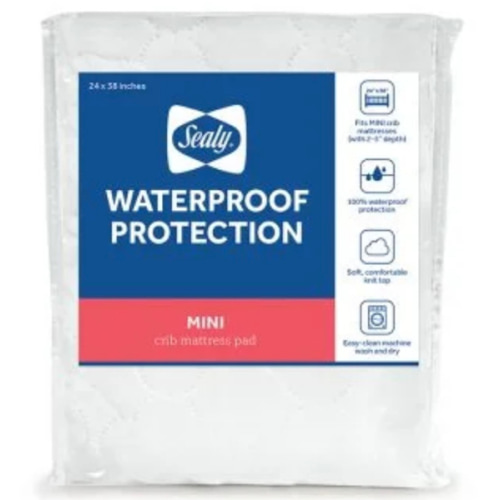 Sealy Waterproof Protection | Crib Mattress Protector