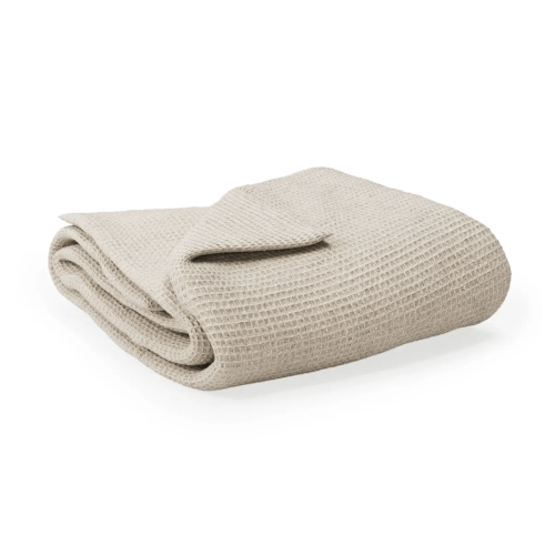 Organic Waffle Baby Blanket