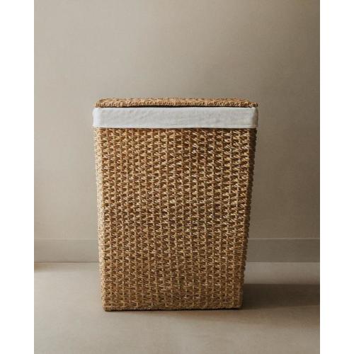 FABRIC-LINED LAUNDRY HAMPER | Zara Home United States of America