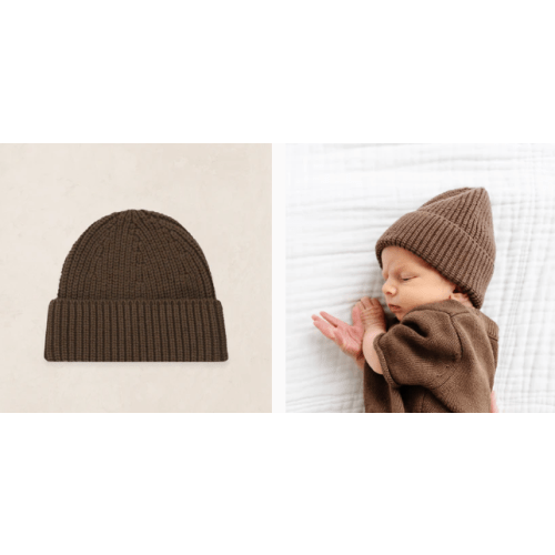Knit Beanie - Cocoa