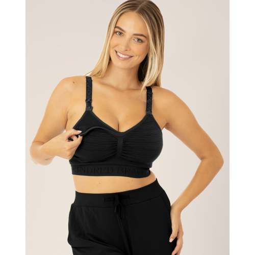 Sublime® Hands-Free Pumping & Nursing Bra | Black – Kindred Bravely