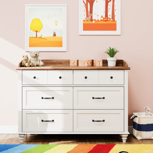 Charlton Home® Delanty Kids 6 - Drawer Dresser & Reviews | Wayfair